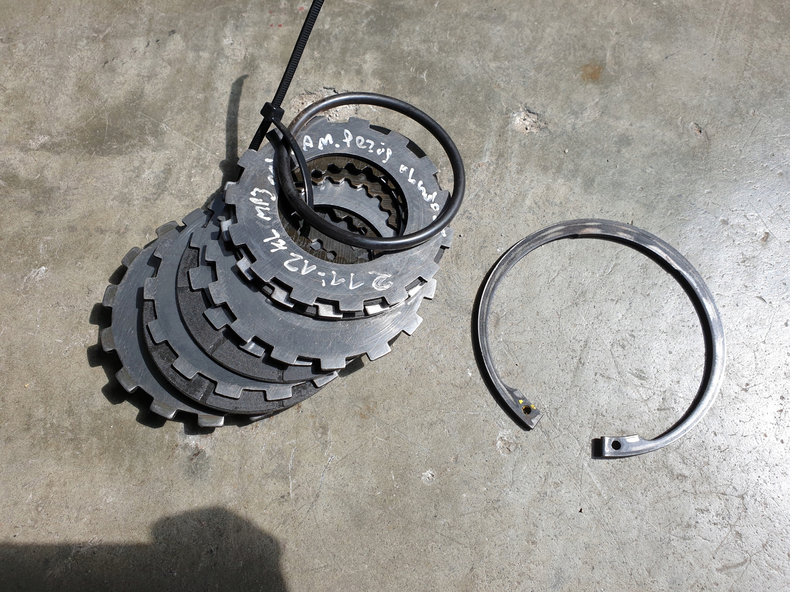 9472604036 - ACTROS MP3 КОРОБКА ПЕРЕДАЧ ТОРМОЗНОЙ ДИСК КОМПЛЕКТ