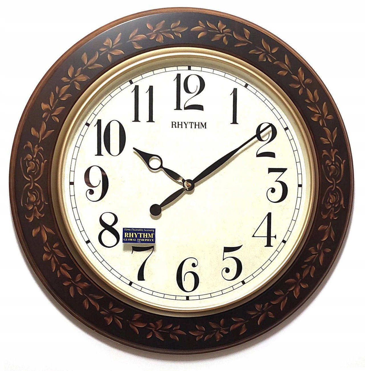 Veľké Čitateľné Nástenné Hodiny Retro Rhythm 59 cm