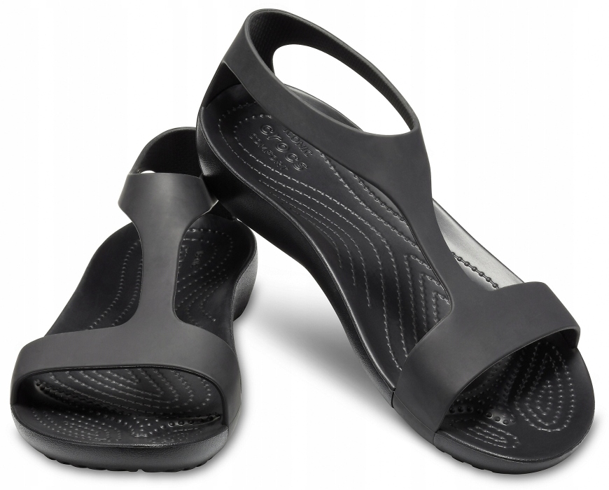 SANDAŁY DAMSKIE CROCS SERENA KLAPKI CZARNE SEXI BLACK 2025 ROZMIAR 36.5 Marka Crocs