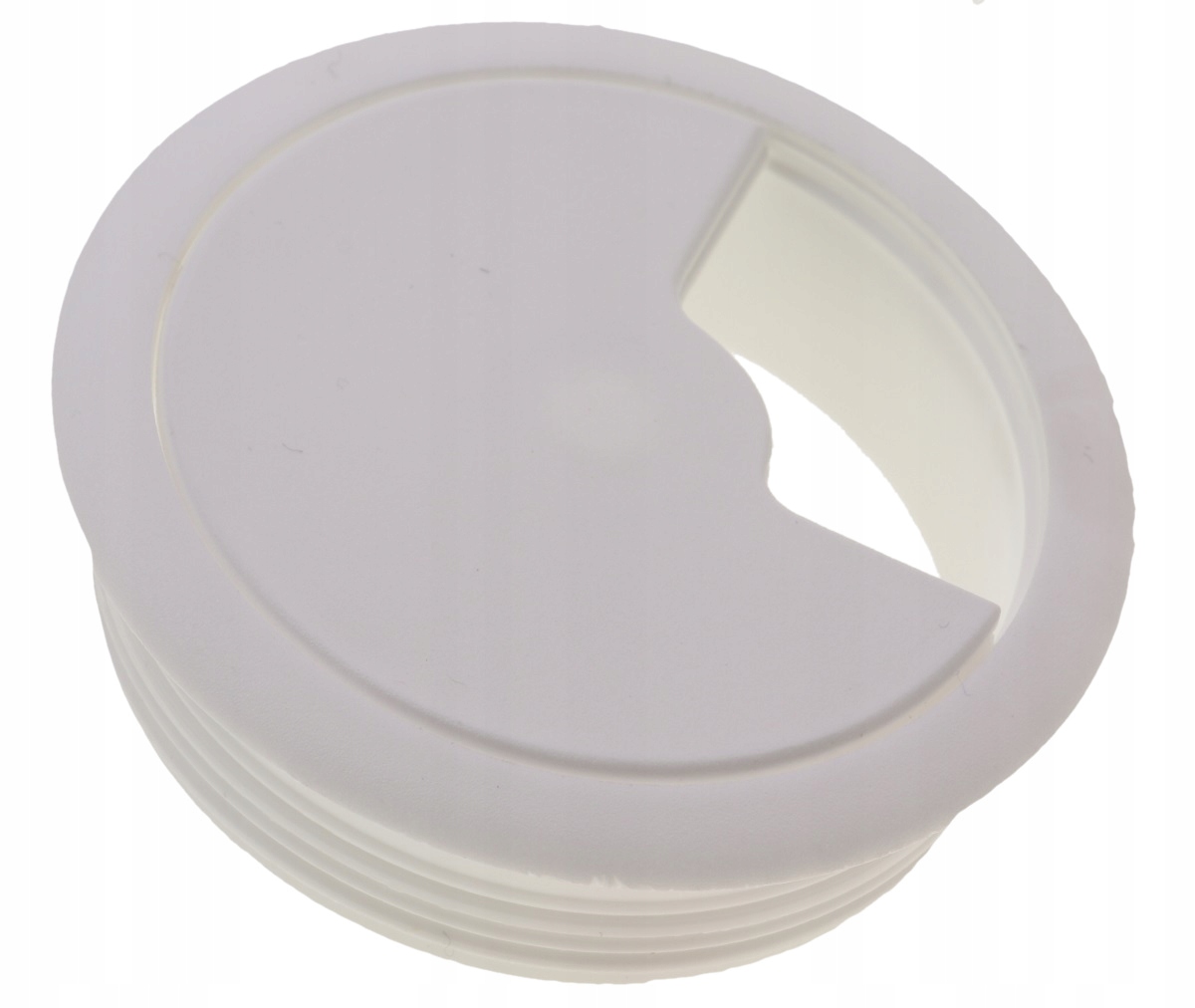 PRZEPUST KABLA PRZELOTKA BIURKO BIAŁY fi 60mm