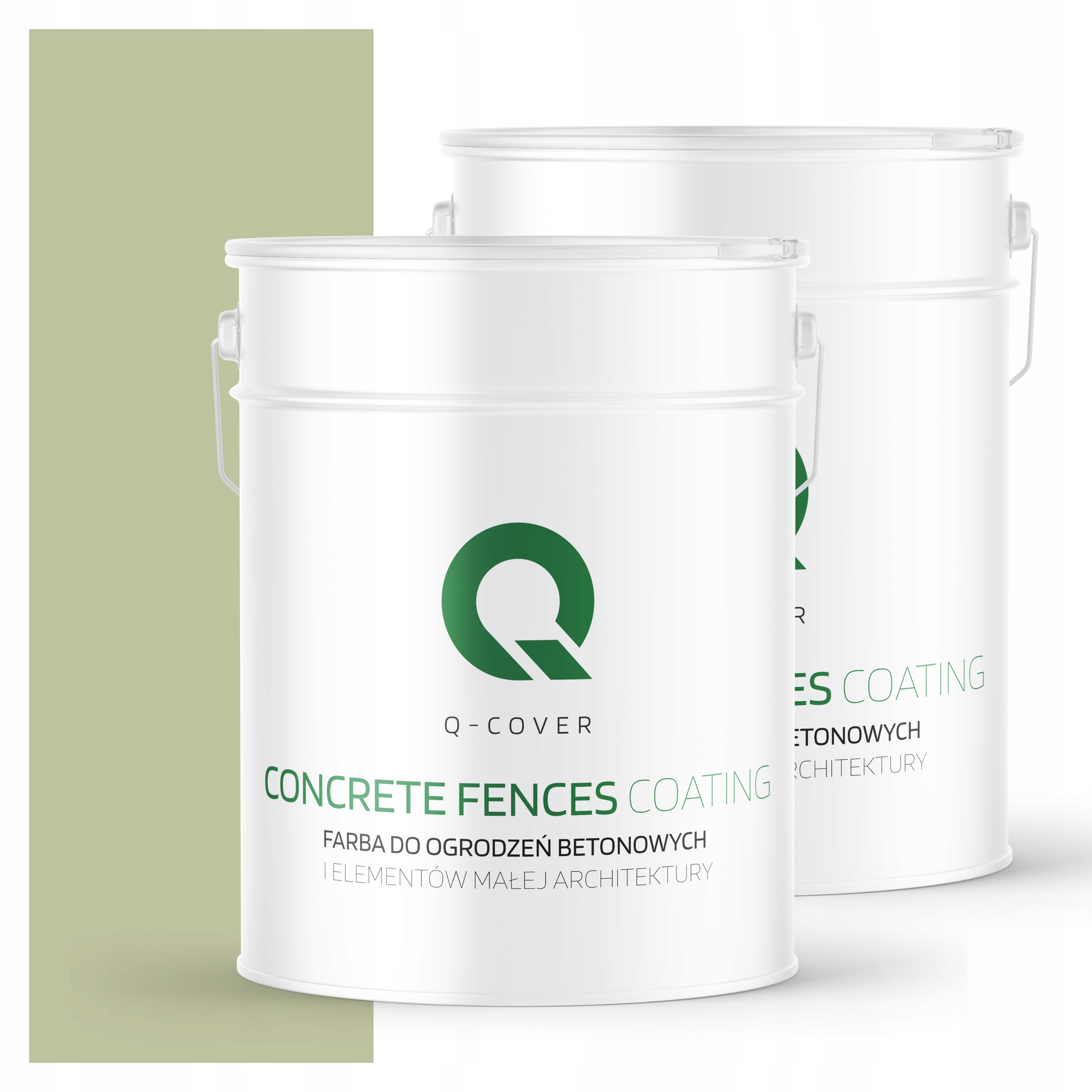 Farba Na Maľovanie Plotov A Betónových Kvetináčov Farba Zelená Svetlá 10 L