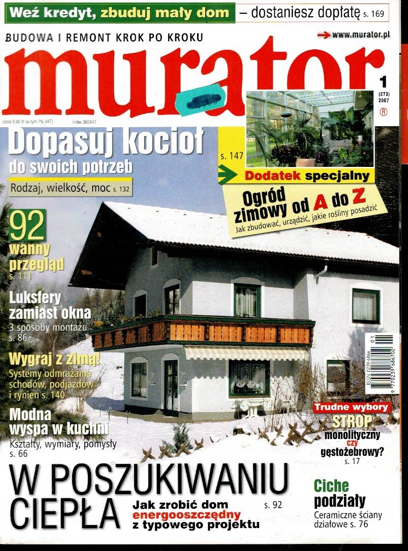 Murator Budowa i remont nr 1/2007