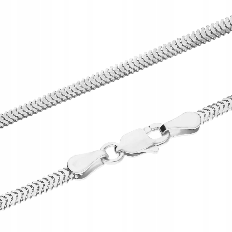 Jednoduchý dámský řetízek ze stříbra 925, elegantní model pro každodenní nošení pro ni