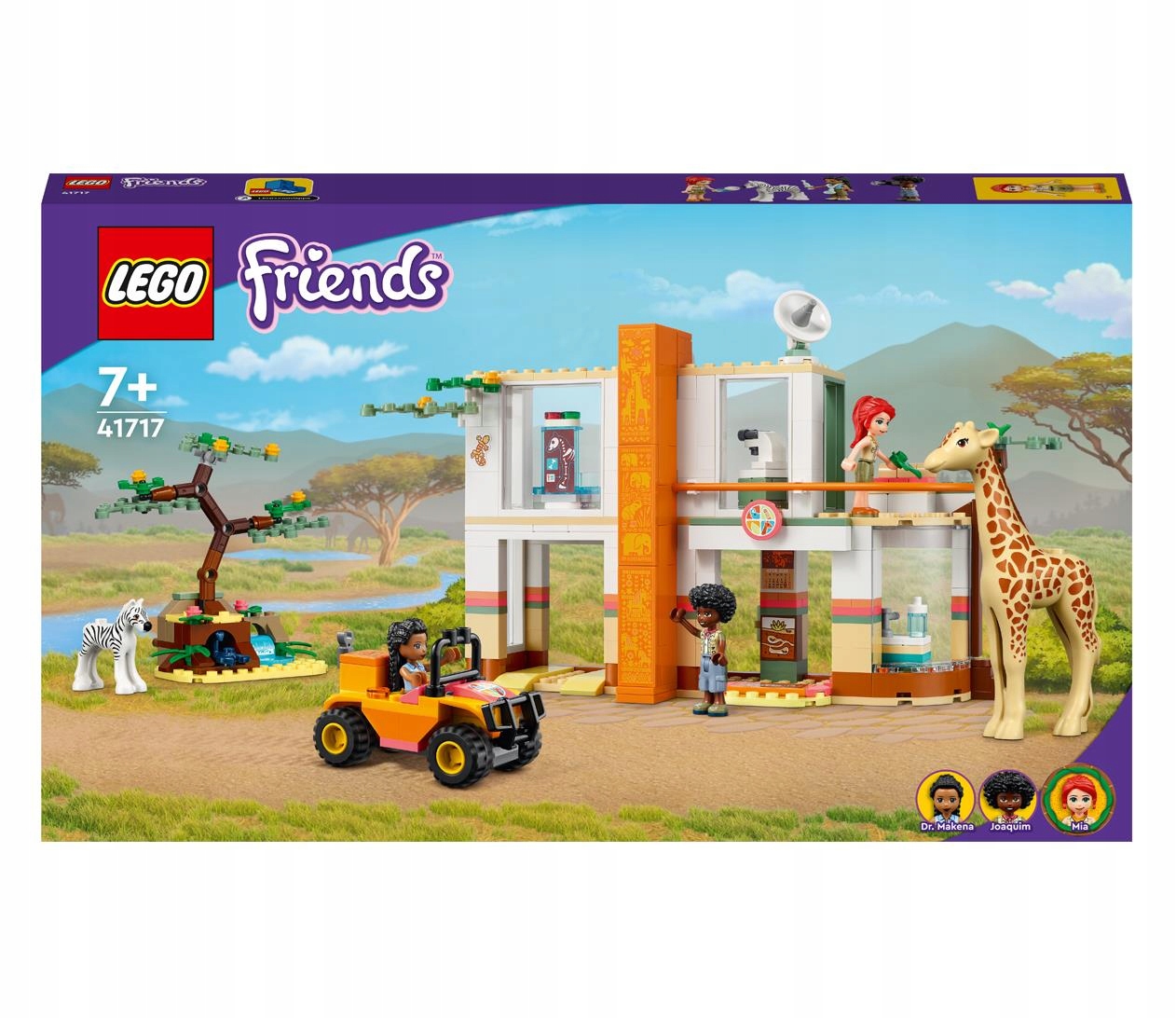 

Lego Friends 41717 Ratowniczka dzikich zwierząt