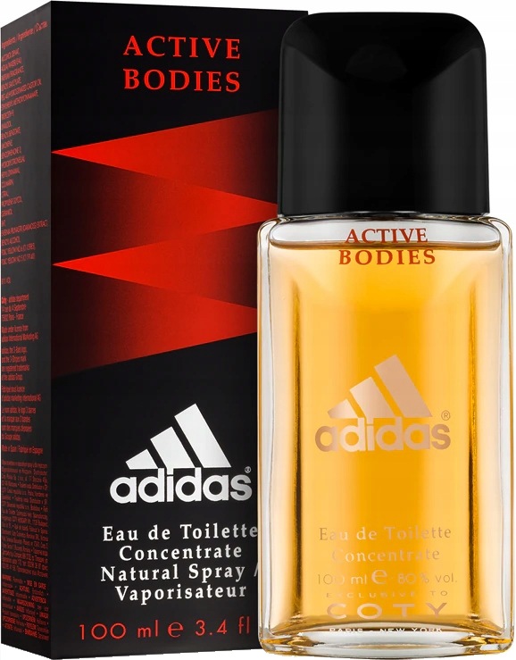 Adidas Active Bodies toaletní voda 100 ml