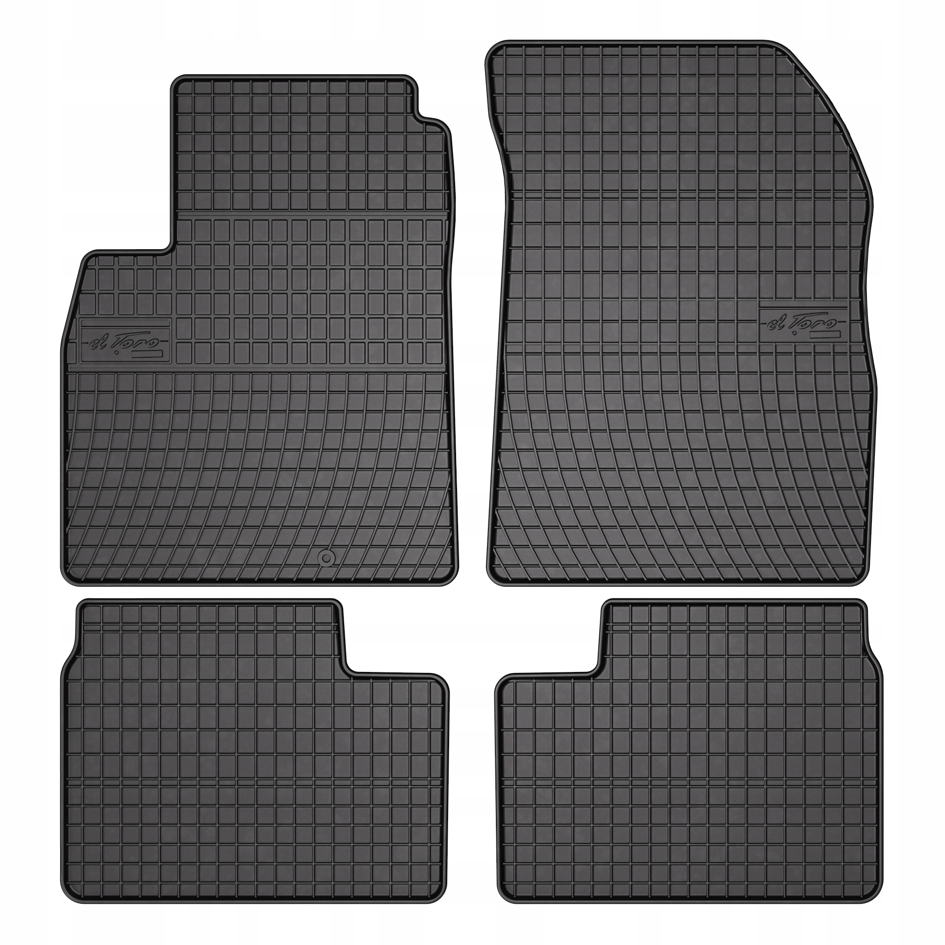 

Dywaniki gumowe ElToro do Nissan Micra K13 2010-16