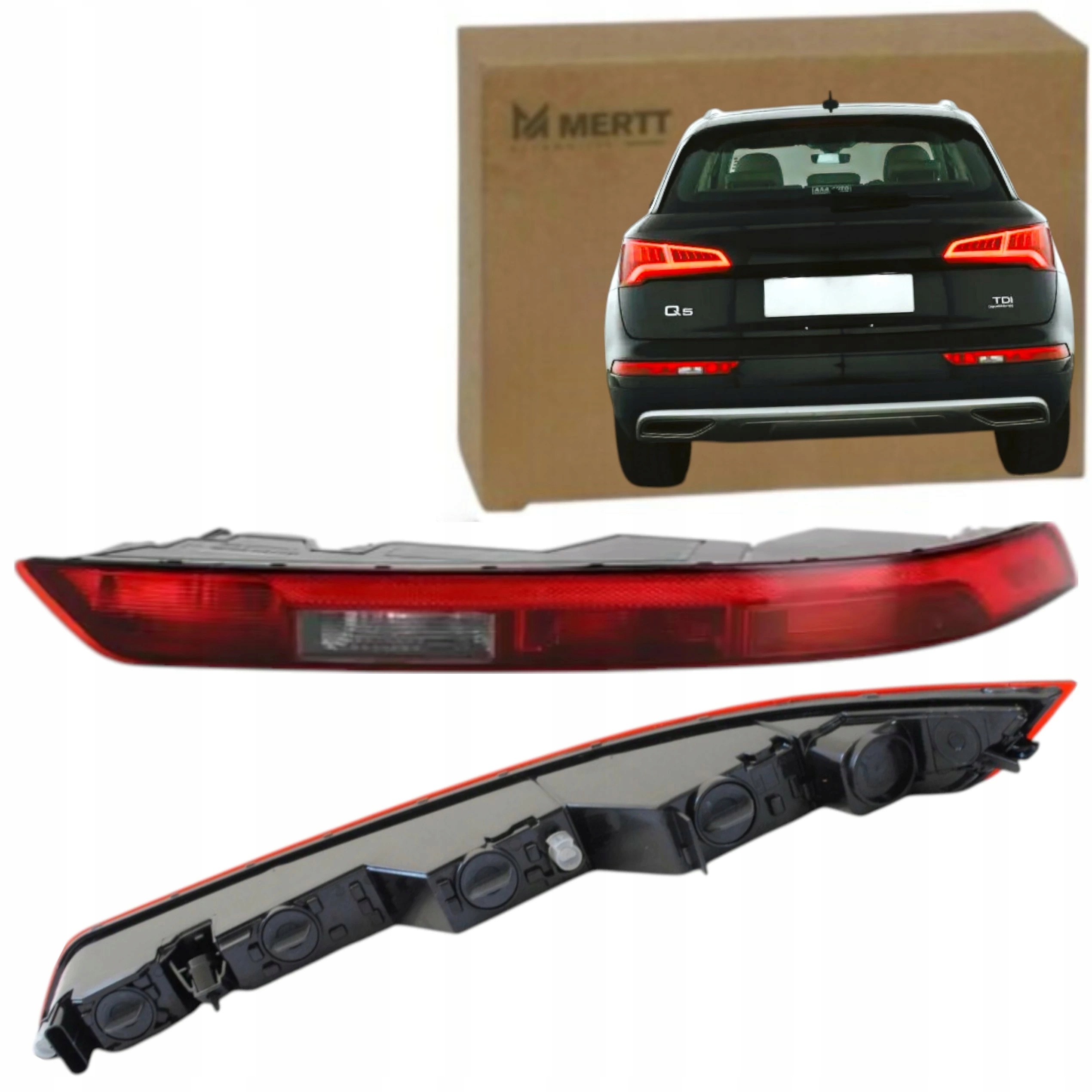 Lampa Zadního Nárazníku Pravá Protimlhová Audi Q5 80A 16-20 80A945070