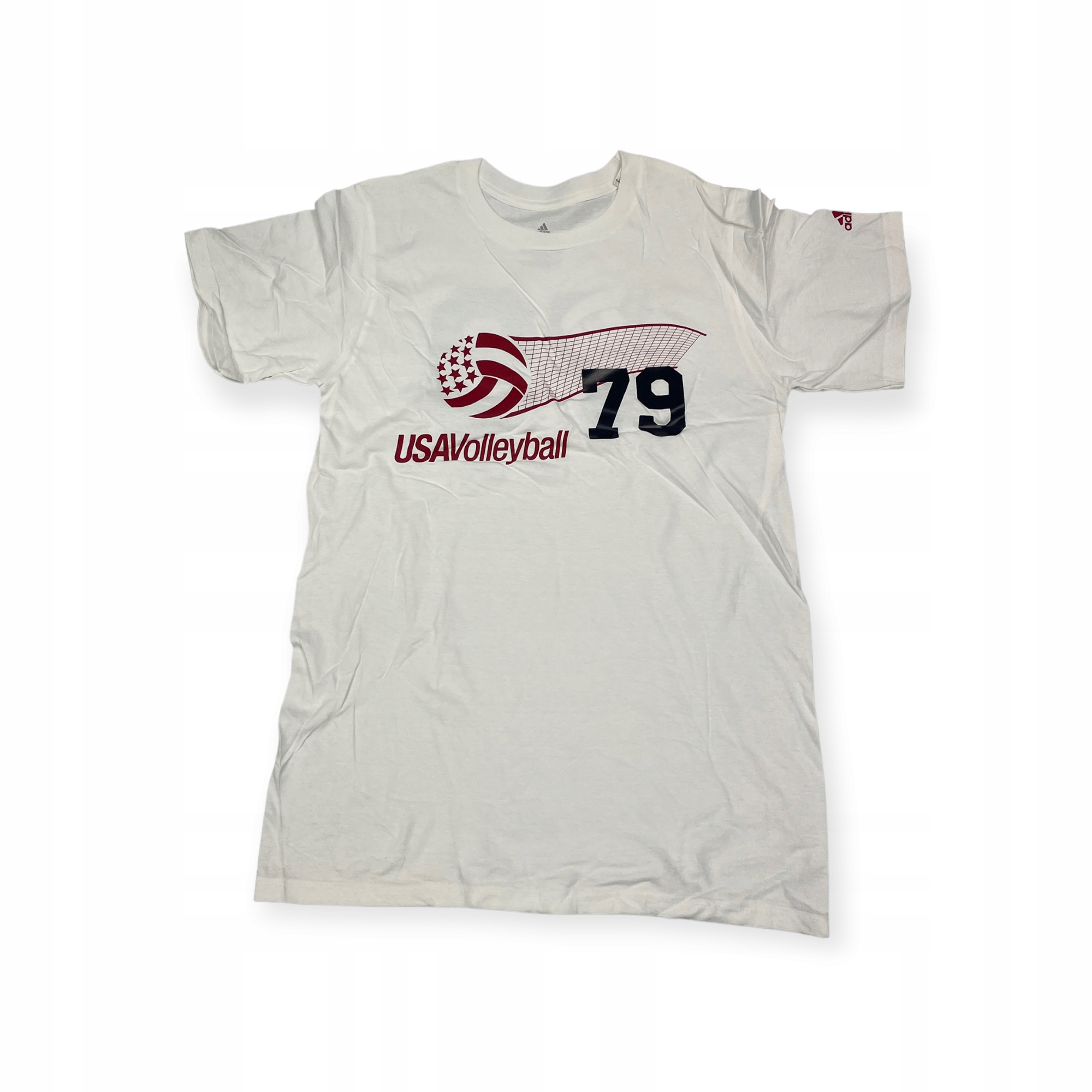 Koszulka męska biała ADIDAS VOLLEYBALL S 79