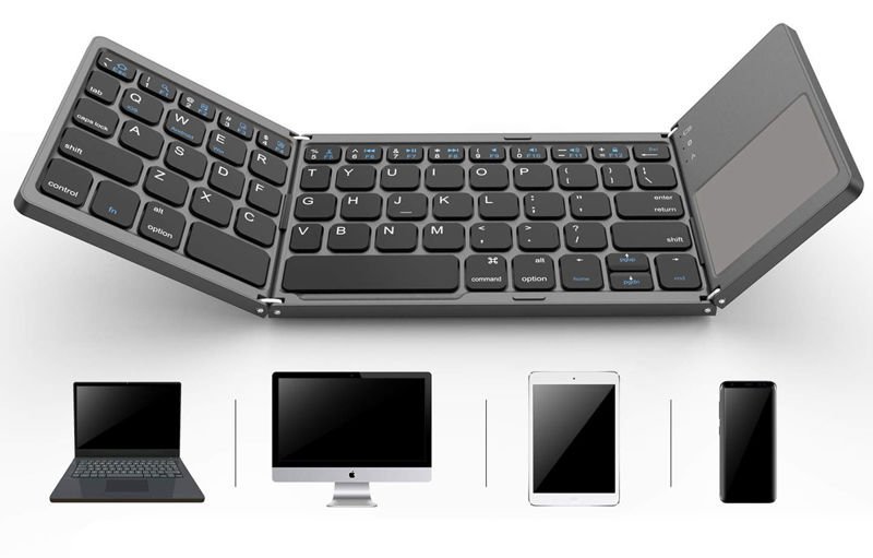 WIRELESS BLUETOOTH TOUCHPAD SMART KEYBOARD Model 3ZDWXJP