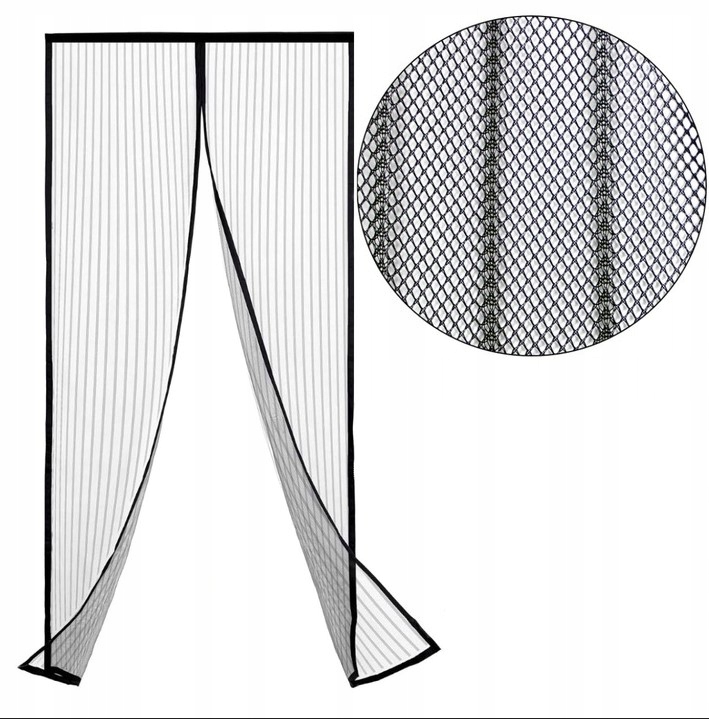 

Moskitiera magnetyczna regulowana drzwi do 220x100