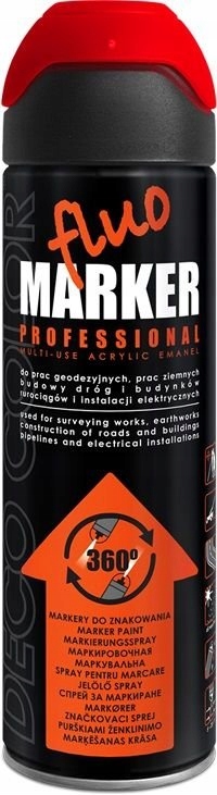 

Deco Color Fluomarker Czerwony 500ML