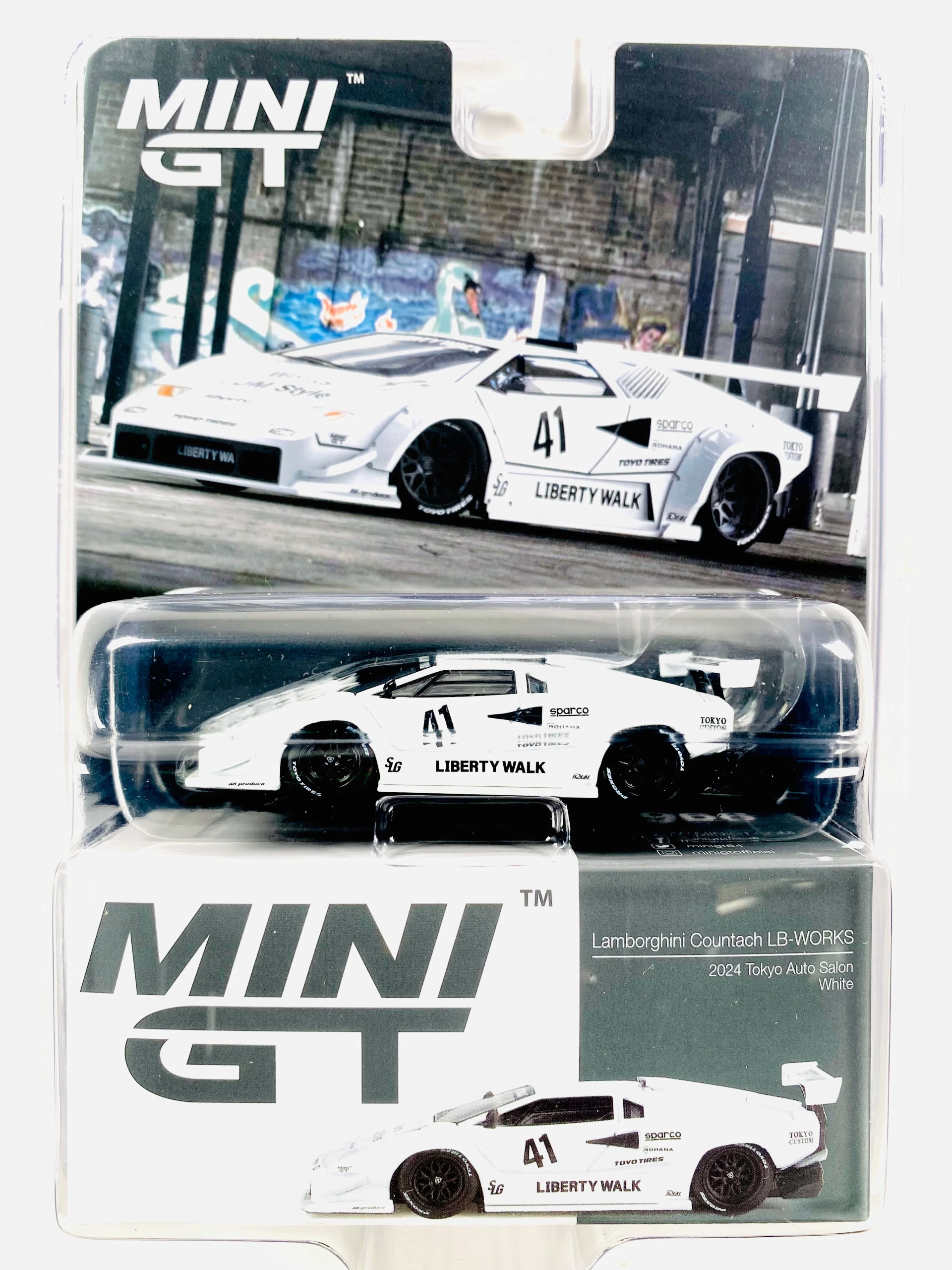 MINI GT LBW LAMBORGHINI 2台セット Mini GT Lamborghini Countach LB-WORKS 1:64 • Cena, Opinie