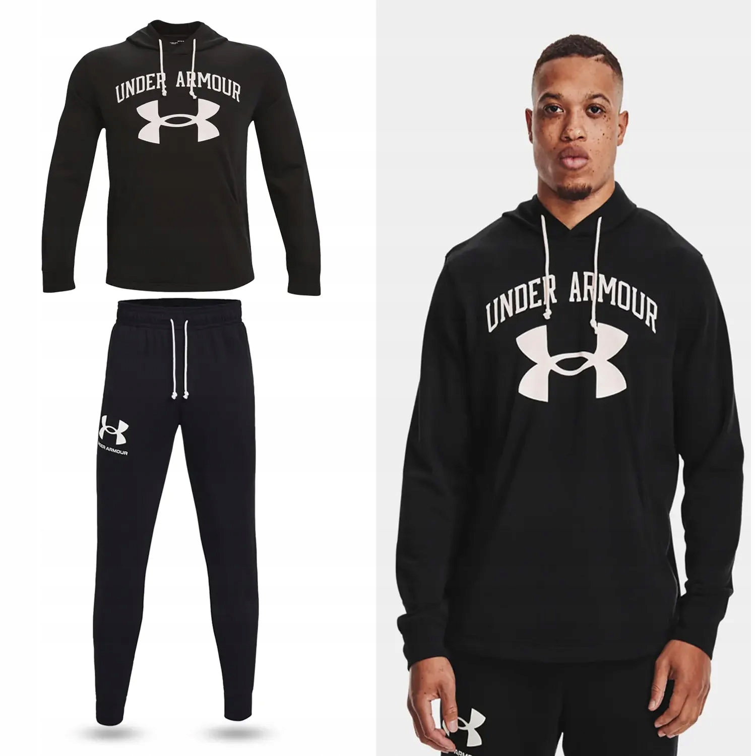 

Bluza Męska Under Armour Spodnie Dresowe Zestaw