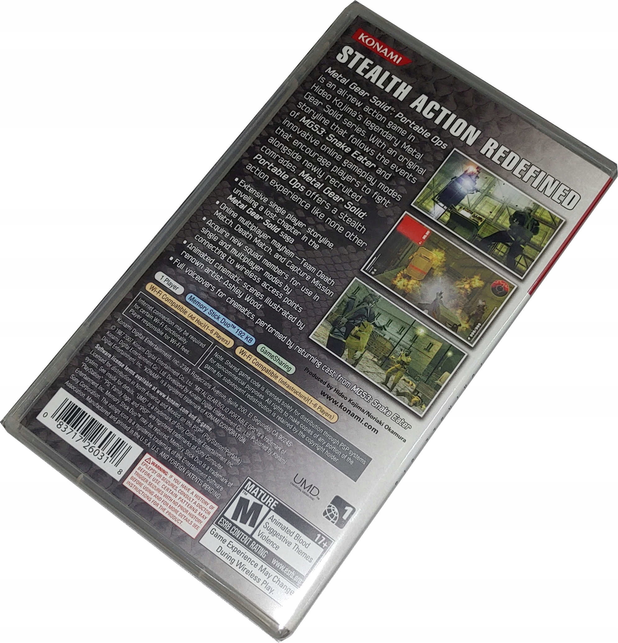 新品未開封PSP L GEAR SOLID PORTABLE OPS＋ Metal Gear Solid: Portable Ops Plus - Playstation Portable