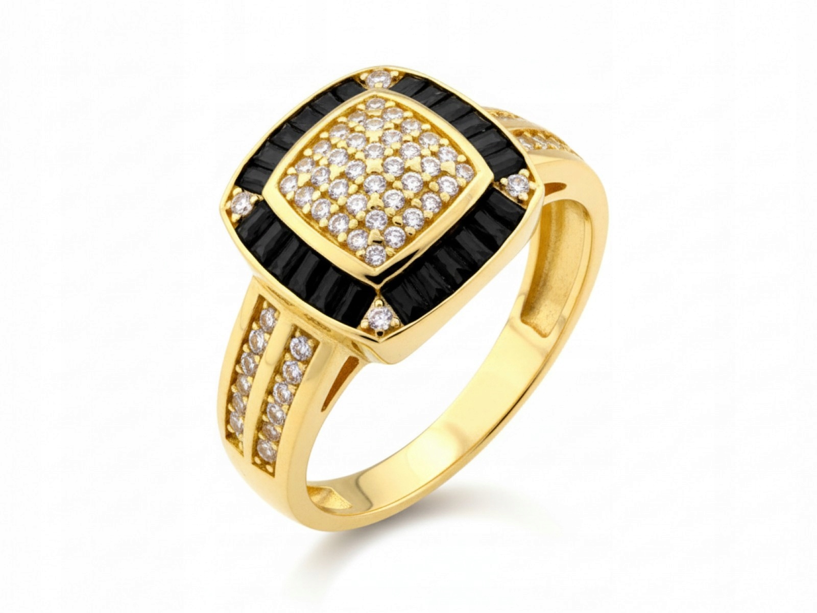 Prstýnek ze zlata 585 se zirkonem je stylový jako dárek