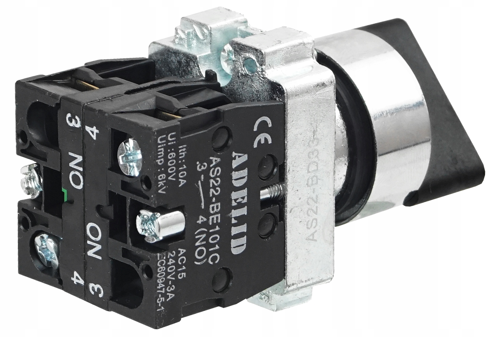 WYŁĄCZNIK PRZEŁĄCZNIK PRZYCISK PIÓROWY 3P XB2 BD33 EAN (GTIN) 5900378909620