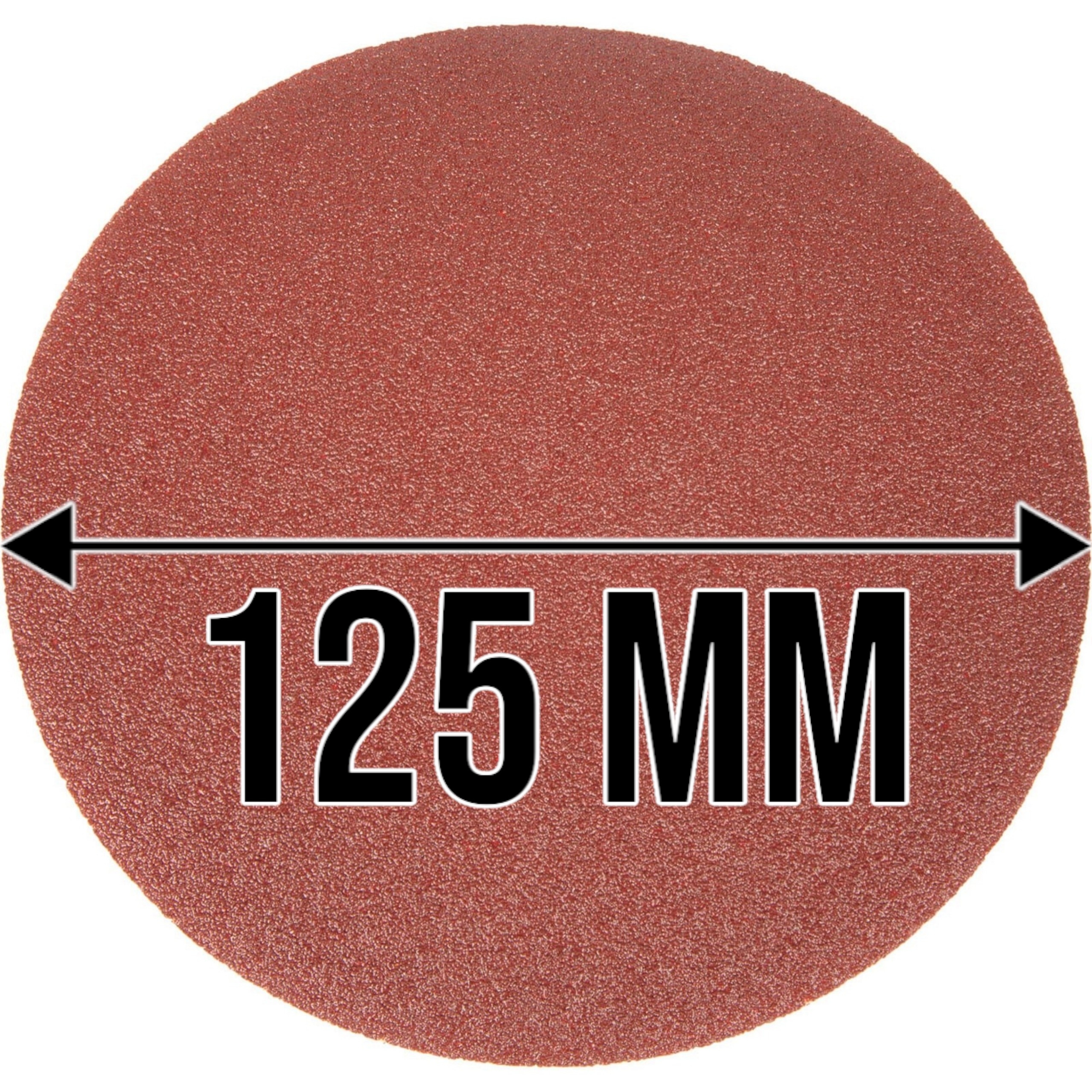 PAPIER ŚCIERNY NA RZEP KRĄŻEK DYSK 125mm P320 DO SZLIFIERKI ZESTAW 20szt Marka TurboTools