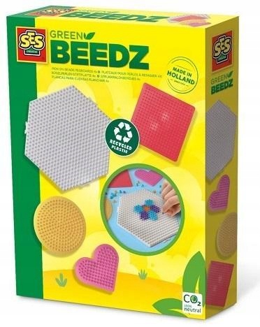 PODKŁADKI DO UKŁADANIA KORALIKÓW 4 KSZTAŁTY, SES