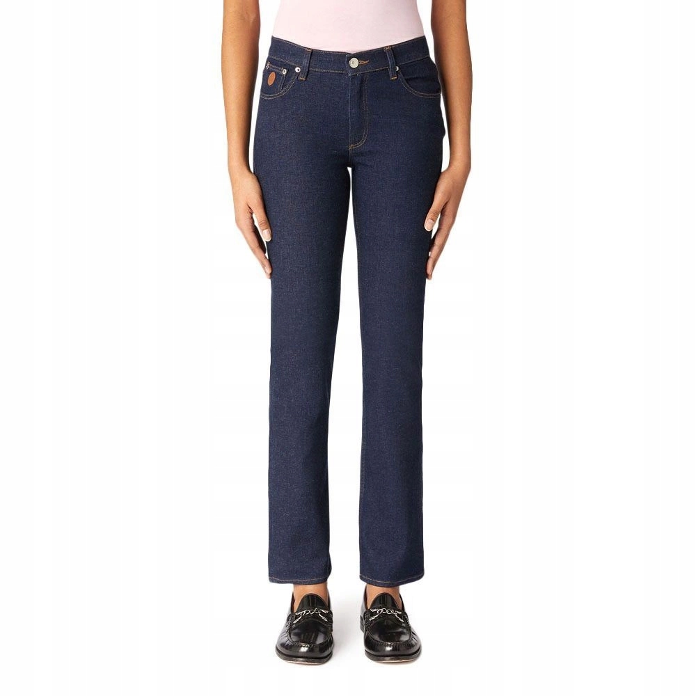 Dámské džínové kalhoty Trussardi modré Bootcut klasické vel. W28