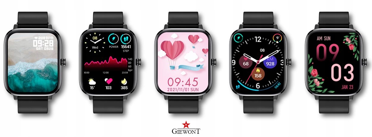 Zegarek DAMSKI SMARTWATCH WODOSZCZELNY MENU PL 3D Stan opakowania oryginalne