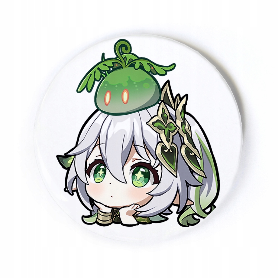 Przypinka Genshin Impact chibi Nahida slime