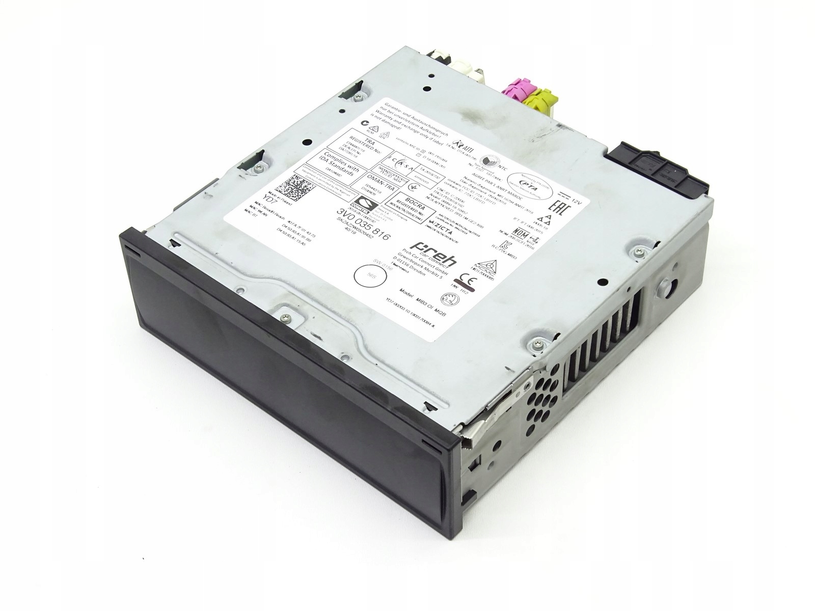 CZYTNIK MULTIMEDIA JEDNOSTKA MIB3 SKODA SUPERB III 3V0035816