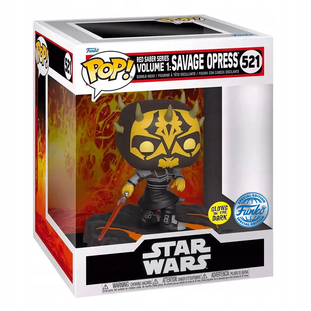 Funko Pop Star Wars: Red Saber Series Volume 1 Savage Opress