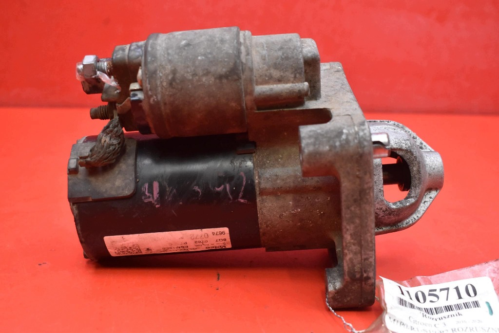 starter test ESM18E8 9674077280 CITROEN C3 3 III 1.2 PURETECH 110 KM 16