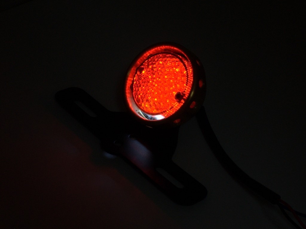 LAMPA TYŁ CHOPPER MOTOCYKL LED bobber czoper cafe! Producent MotoRoy