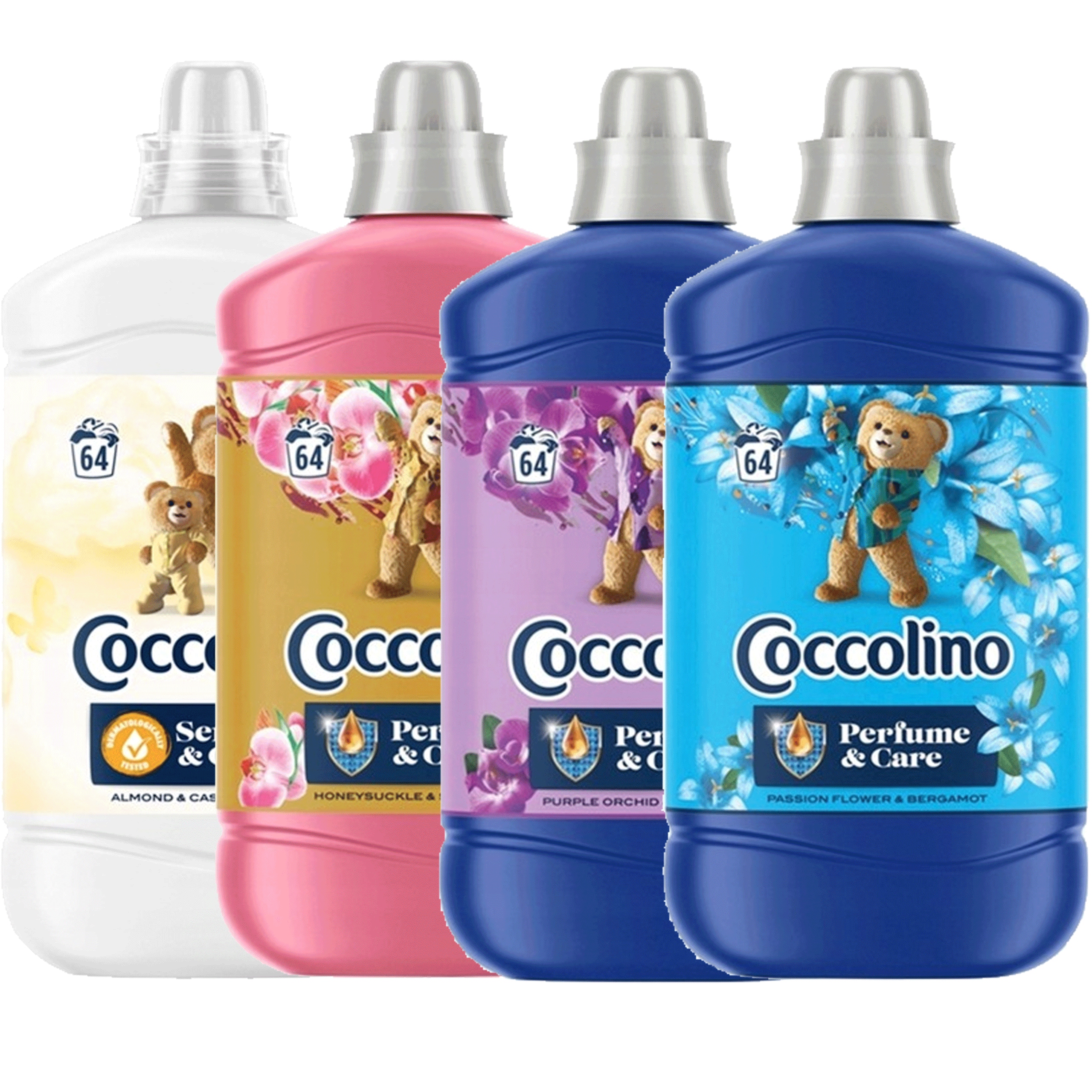 Levně Sada Coccolino Creations Sensitive Mandle & Santalové dřevo 1,6l x4 MIX 6,4l