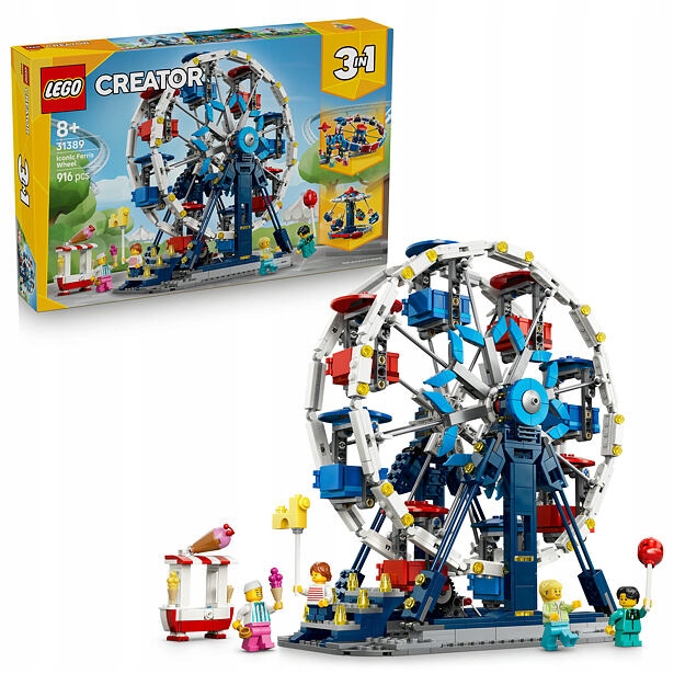Lego Creator 3v1 31389 Kultovní ruské kolo