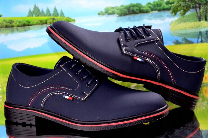 BUTY WIZYTOWE NA KAŻDĄ OKAZJĘ DO GARNITURU SPORTOWE WESELNE CASUAL ORGINAŁ Marka inna