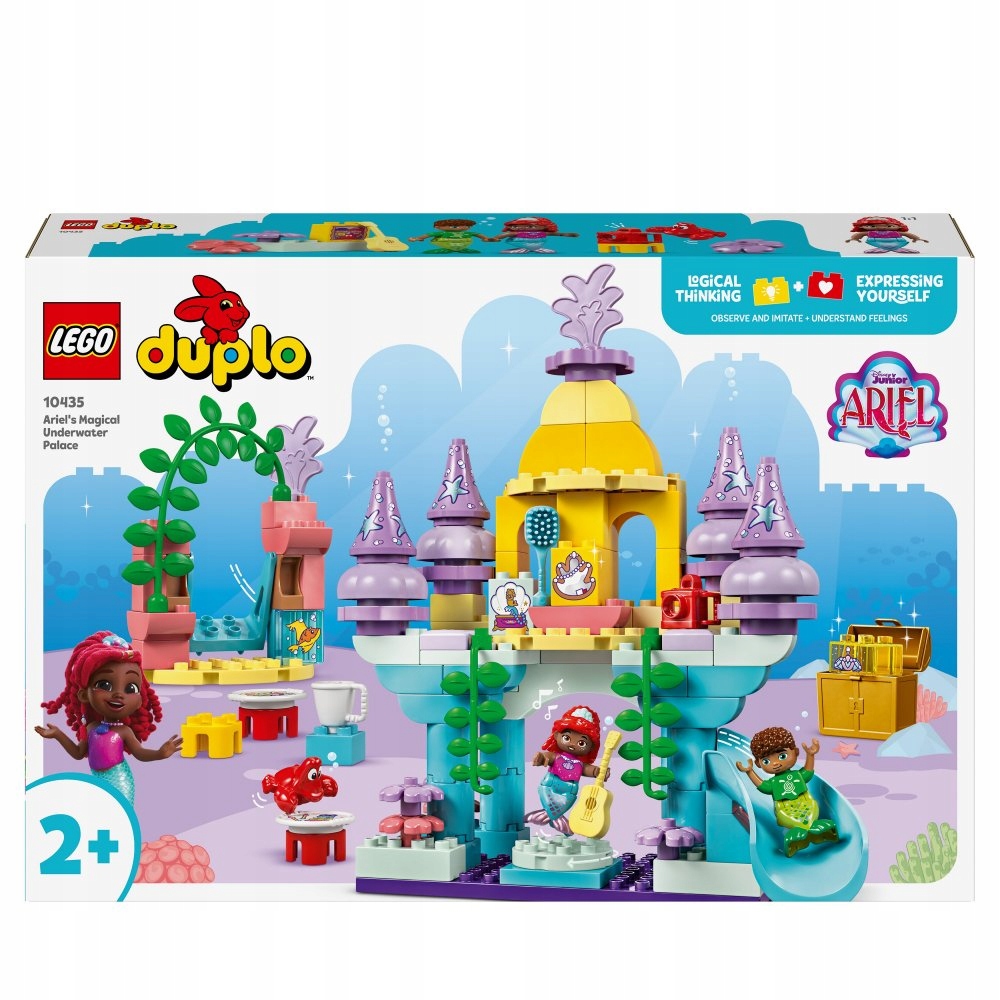 Lego Duplo Disney Kouzelný podmořský palác Arielky 10435