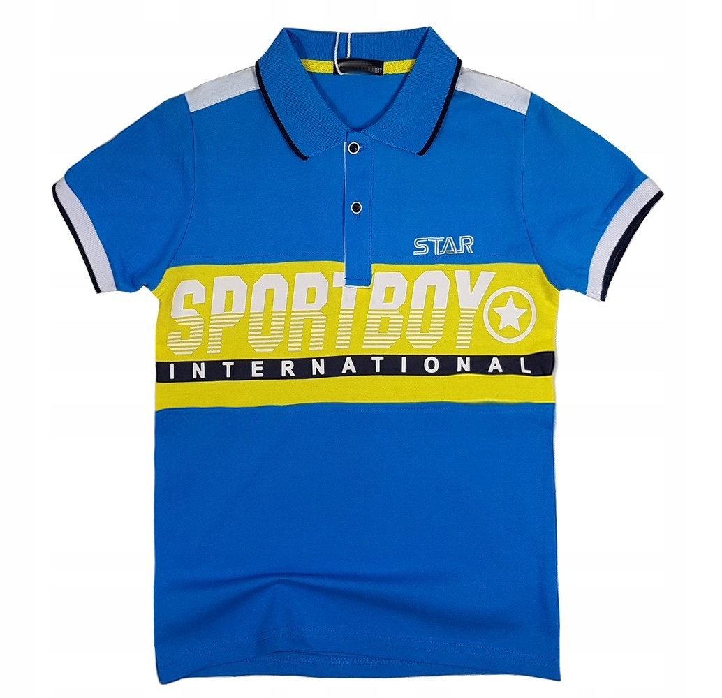 

Bluzka polo Star r 12 - 146/152 cm Blue