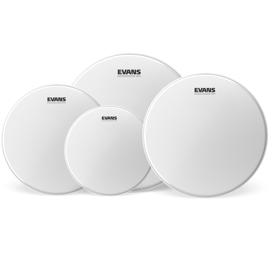 Evans UV1 Coated Fusion Pack 10", 12", 14"+ UV1