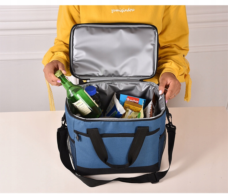 TORBA TERMICZNA PLAŻOWA PIKNIKOWA NA JEDZENIE DUŻA Rodzaj torba termiczna