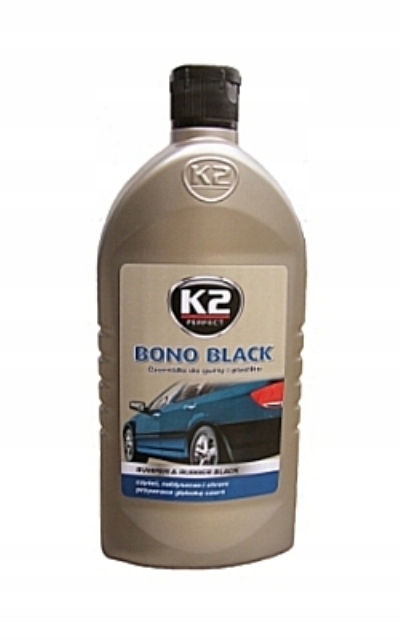 

K2 Bono Black czernidło do gumy i plastiku K035