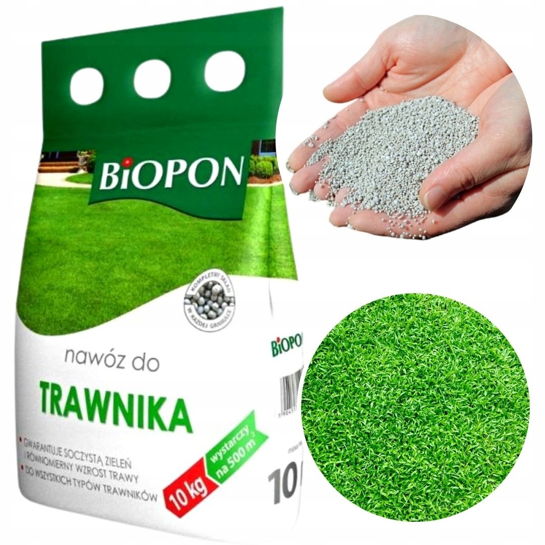 

Nawóz do trawnika Biopon 10 kg