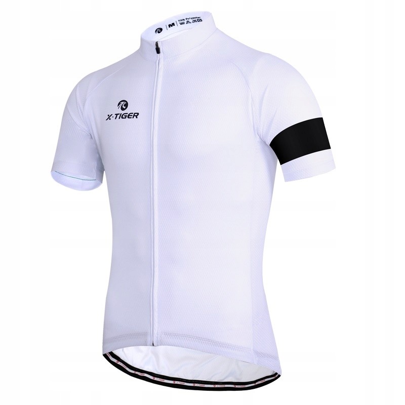 Koszulka Na Rower Z Odblaskiem Odprowadzająca Wilgoć Ochrona Uv XL