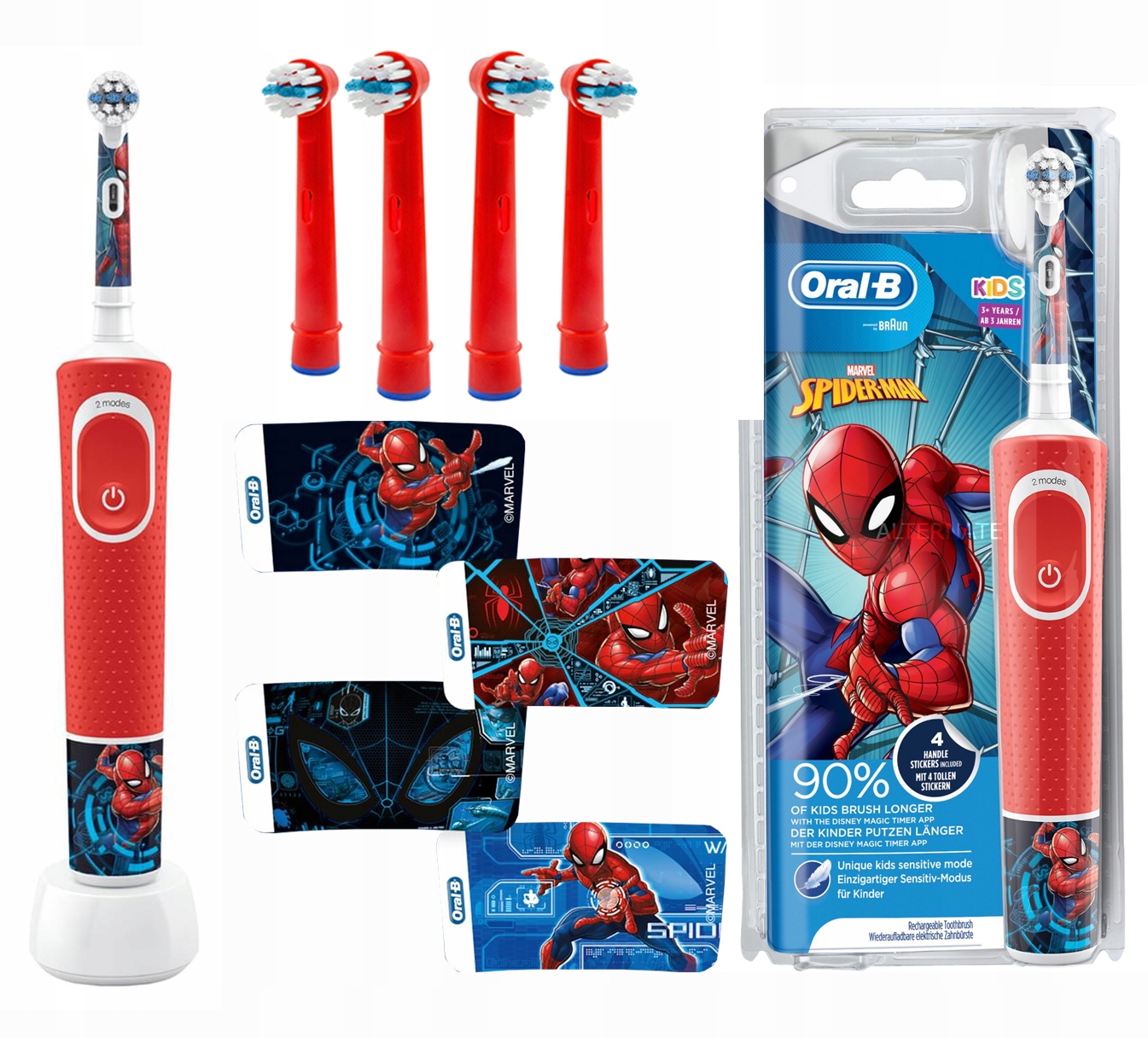 oral b spiderman