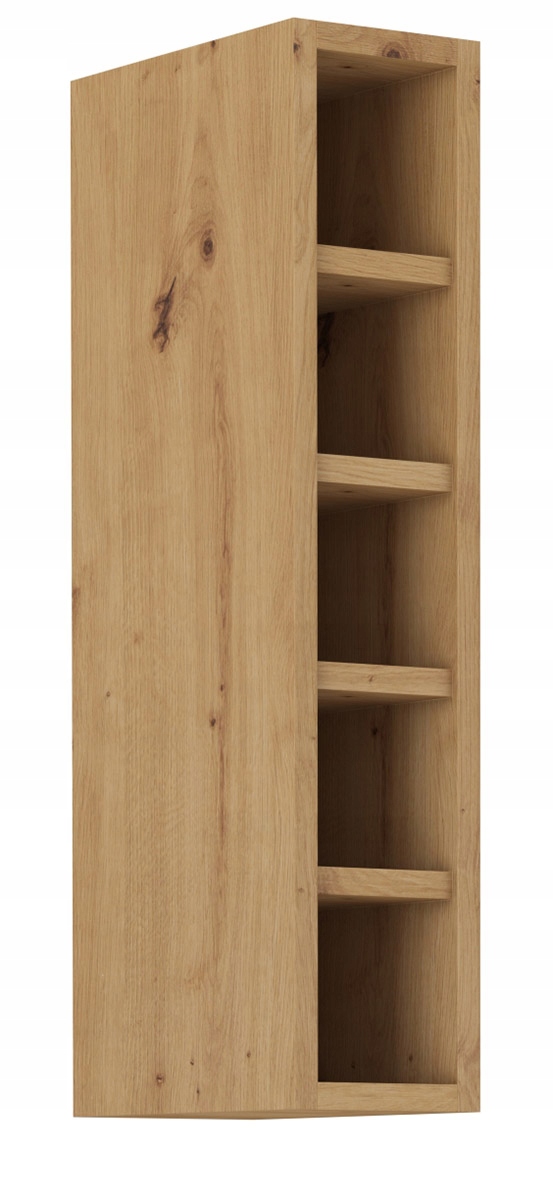 

Szafka otwarta górna 15 cm dąb artisan Modern