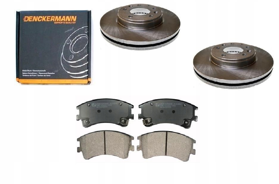 Kotouče Ham. Brzdy Mazda 6 Gg Gy Přední Sada. 283 MM