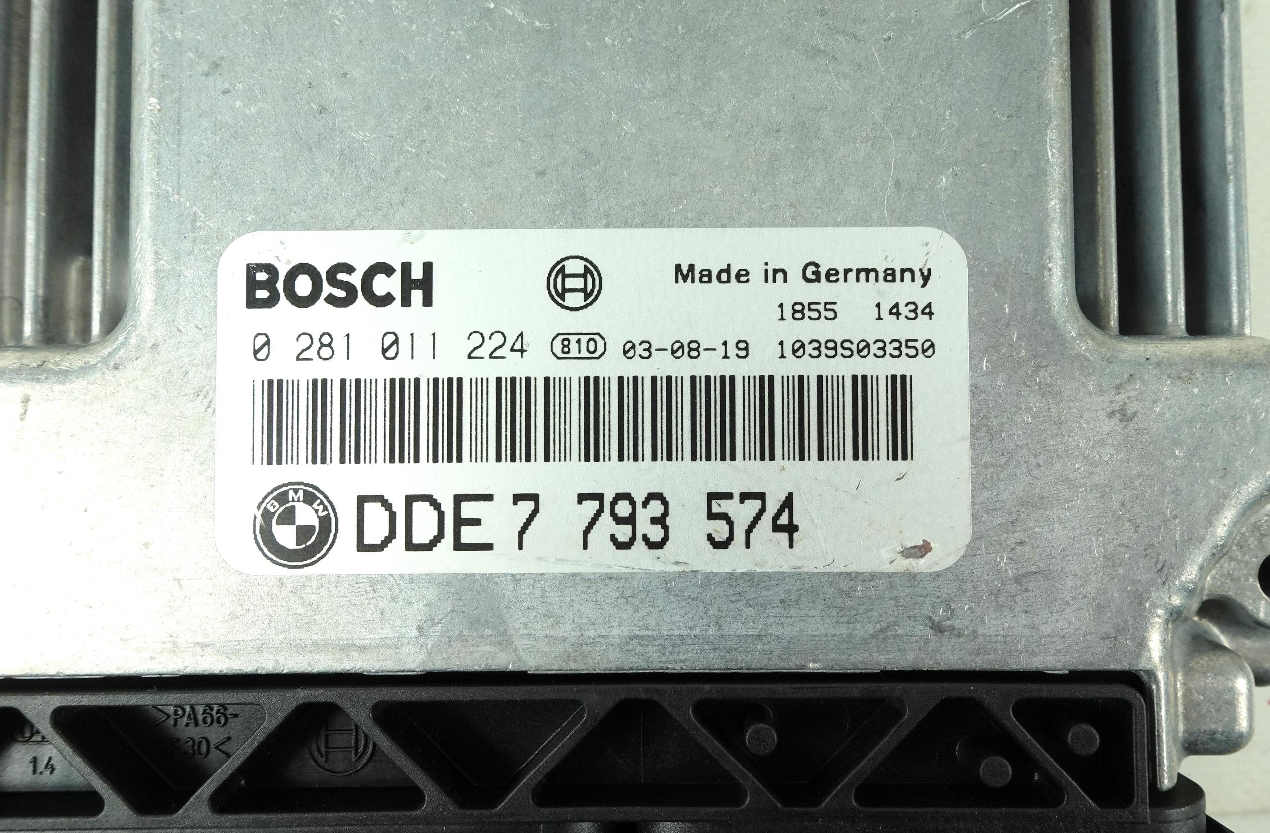 computer motore BMW 5 E60 E61 3.0D 3.0 D 0281011224 DDE 7794218 DDE7794218
