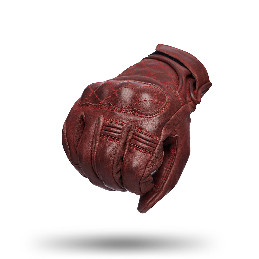 RĘKAWICE MOTOCYKLOWE MĘSKIE SPYKE BIARRITZ DRY TECNO BRĄZOWE ROZMIAR L