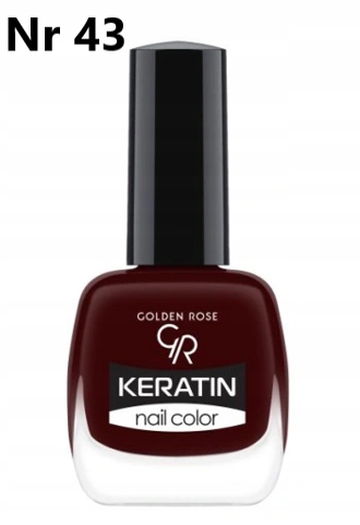 

Lakier do paznokci keratyna Golden Rose Keratin 43