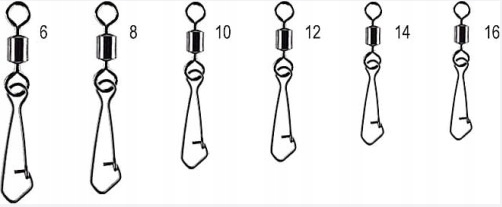 

Jaxon Krętlik Strong Agrafka Hook Rozm 6