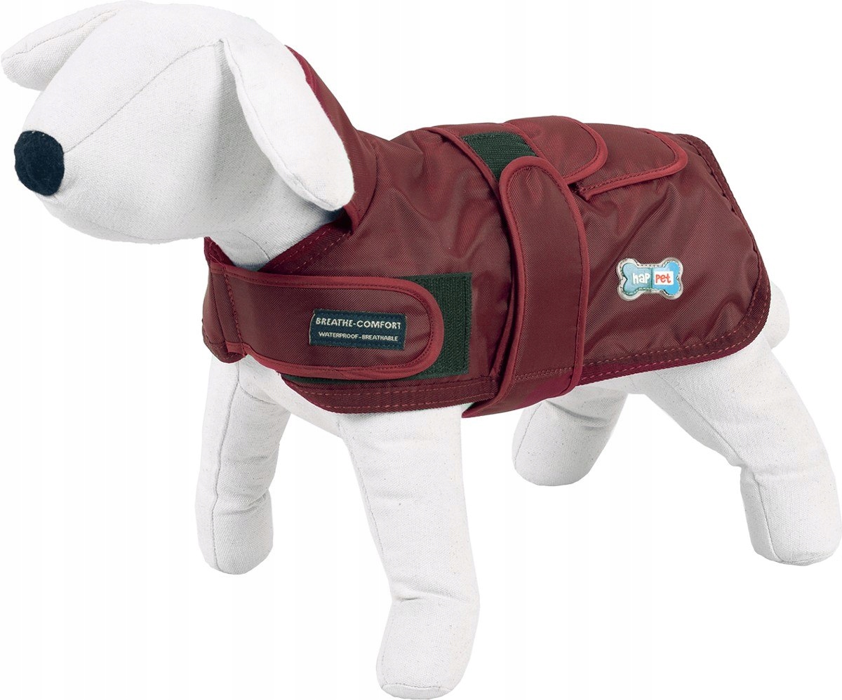 Levně Bunda Pro Psa Happet 283C Burgundy S-40CM