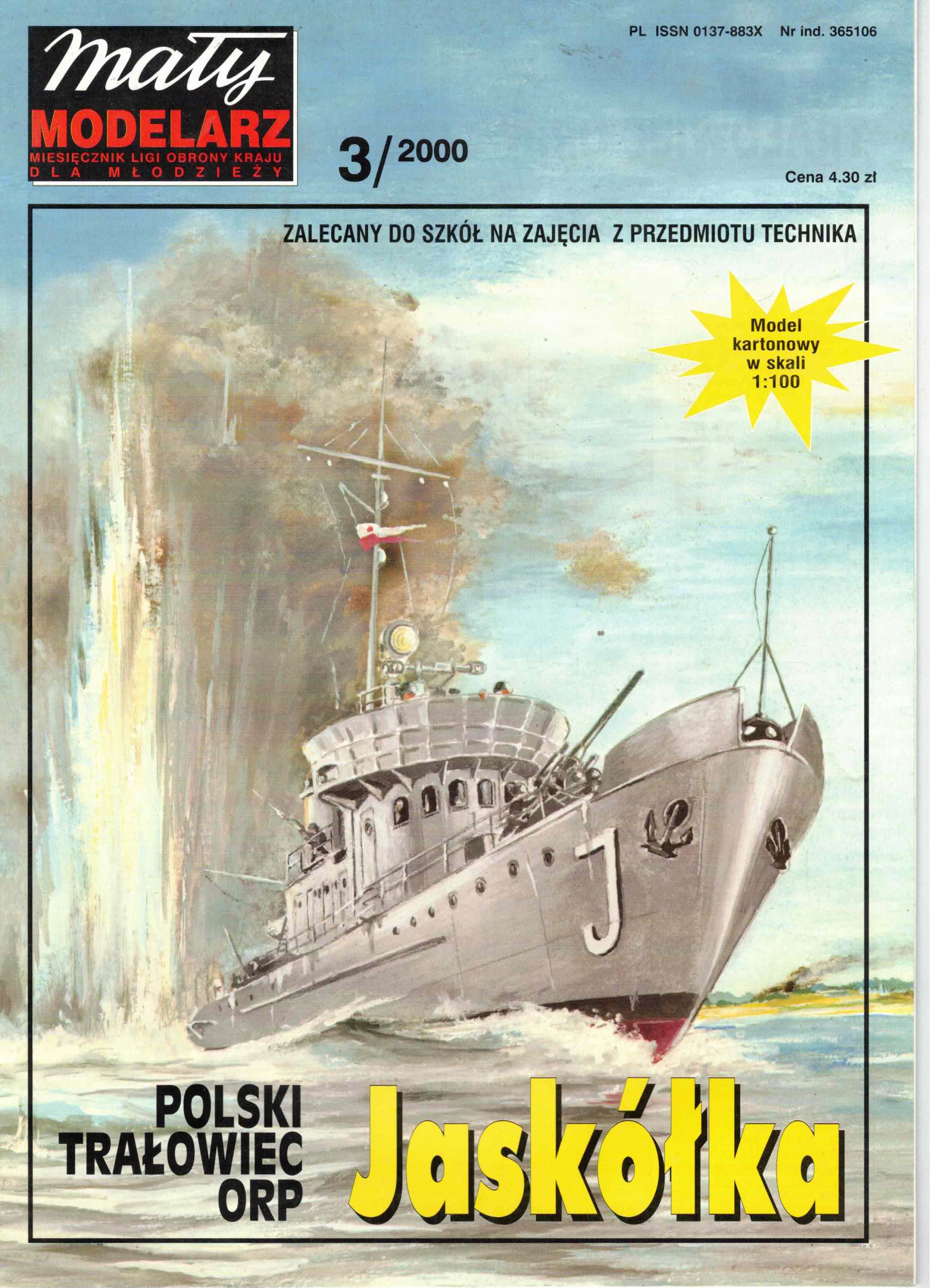 MM 3/2000 polský travlovec Orp Vlaštovka