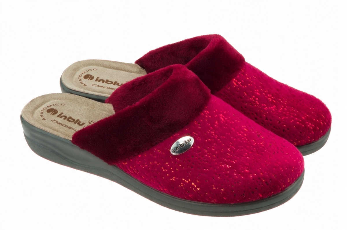 

Inblu CF-34 Soft kapcie damskie bordowe roz. 39