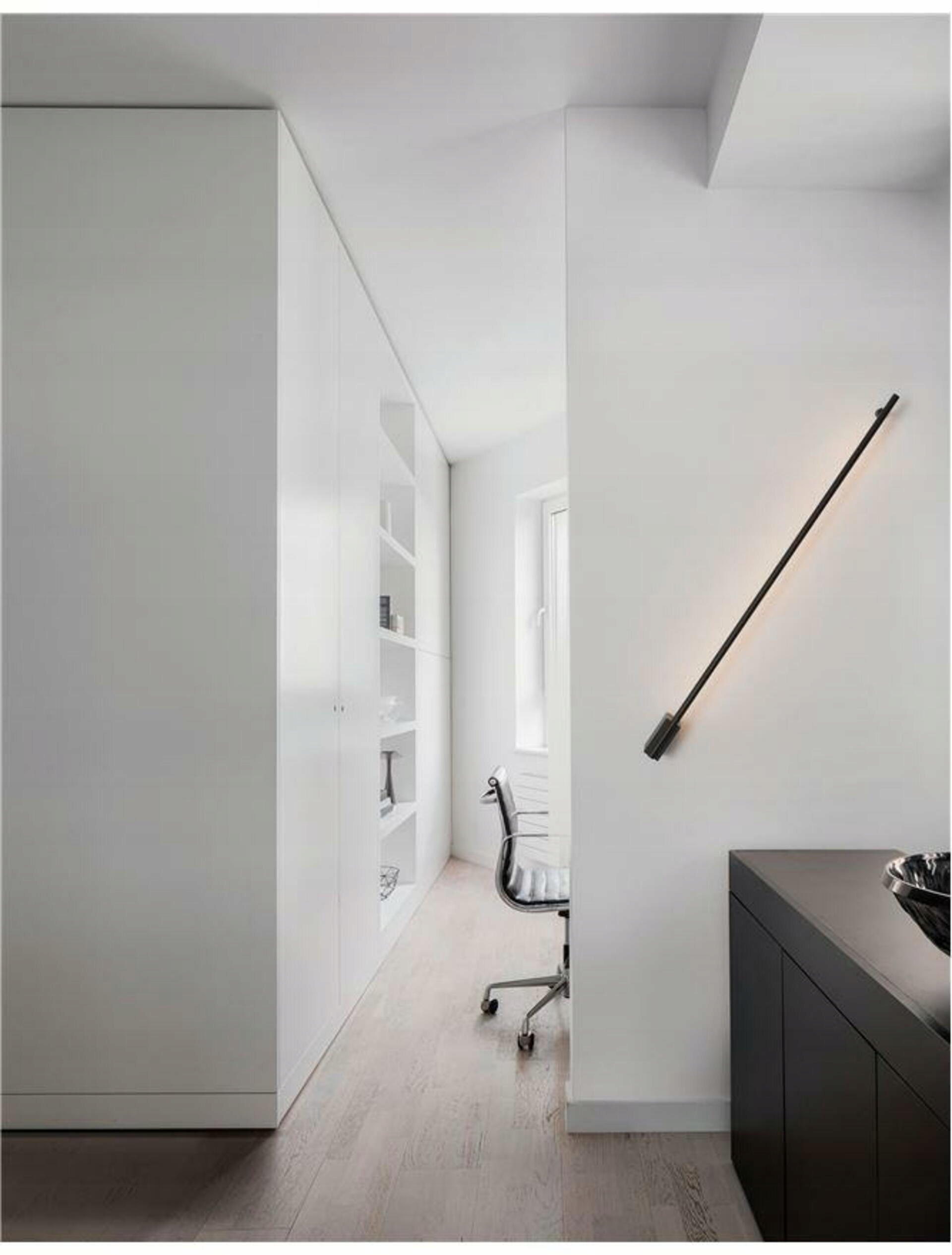 Nova Luce nástenné svietidlo Gropius čierny hliník Led 20W 230V 3000K IP20 90